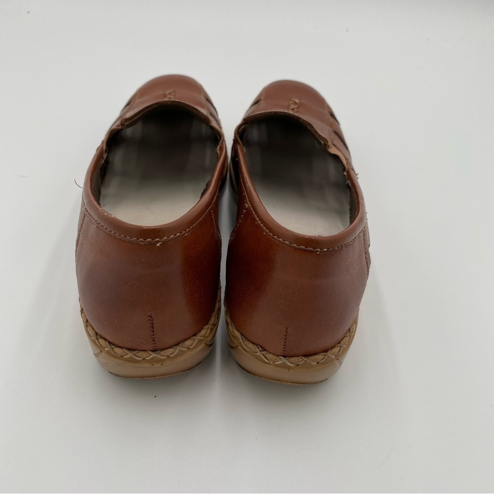 Rieker Leather Anti-Stress Comfort Loafers Slip On Shoes Flats Brown Size 9.5 - Picture 6 of 8